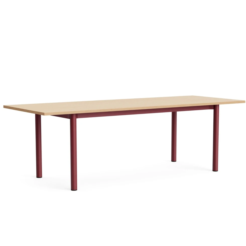 Stół Annex Overhang 240cm Barn Red/Dąb HAY