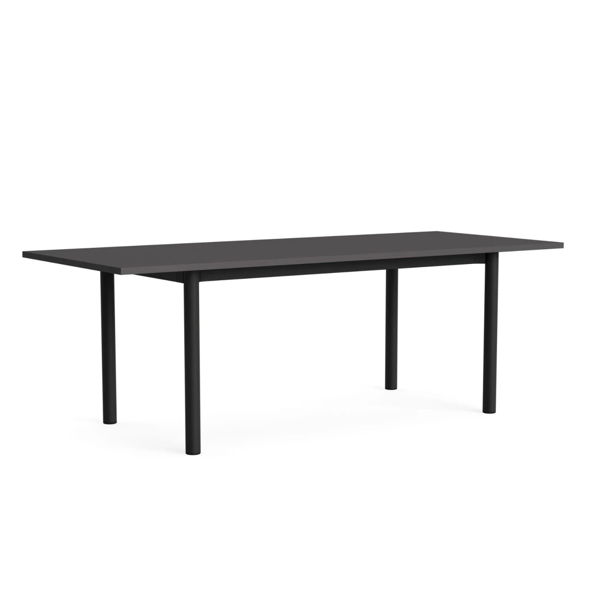 Stół Annex Overhang 220cm Charcoal/Dark Grey HAY