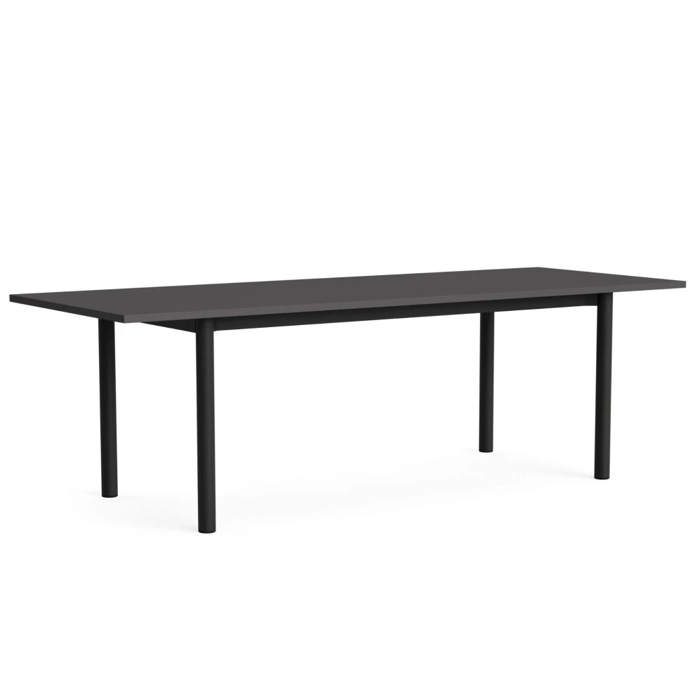Stół Annex Overhang 240cm Charcoal/Drak Grey HAY