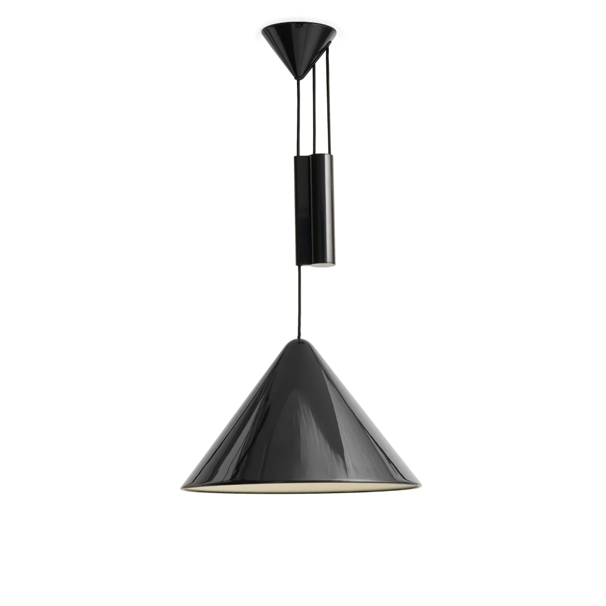Lampa wisząca regulowana Compass Adjustable 430 Soft Black HAY