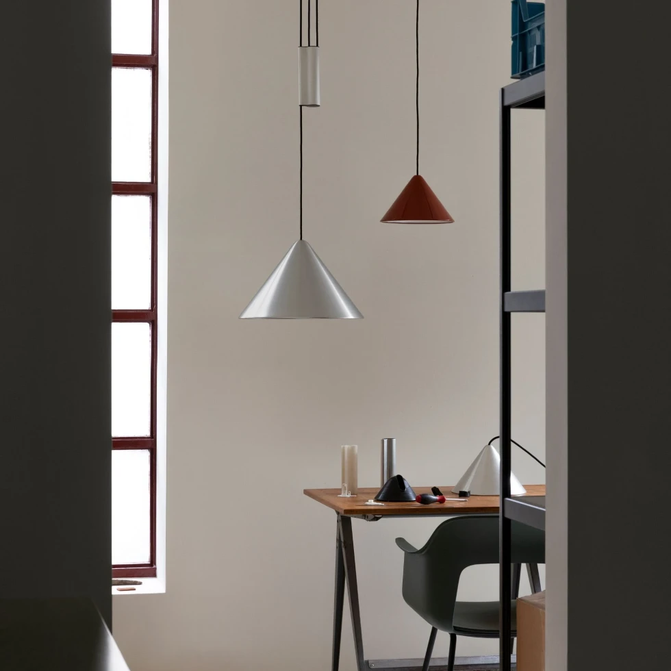 Lampa wisząca Compass 260 Pompeian Red HAY