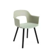 Fotel Layout Solid Oak 4 Leg Base HAY