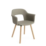 Fotel Layout Solid Oak 4 Leg Base HAY