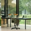 Fotel Layout Aluminium 5 Star Swivel Gas Lift Wheel Base HAY
