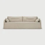 Sofa Weave 3 osobowa Bone fabric Ethnicraft