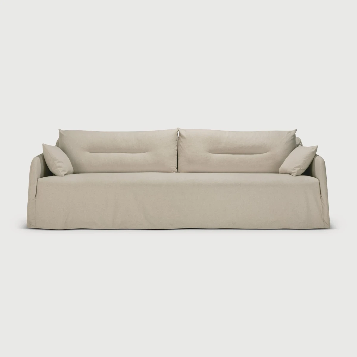 Sofa Weave 3 osobowa Bone fabric Ethnicraft