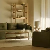 Sofa Weave 3 osobowa Green Fabric Ethnicraft