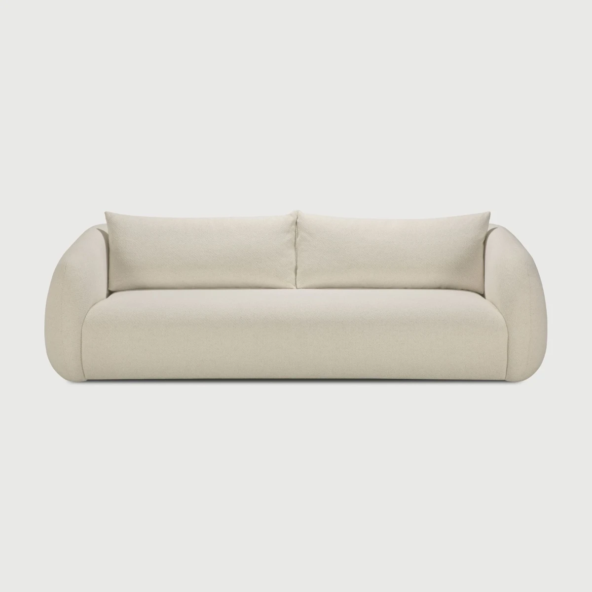 Sofa Contour 3 osobowa Chalk fabric Ethnicraft