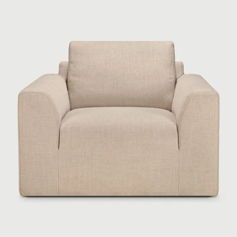 Fotel Ease Leche Fabric Ethnicraft