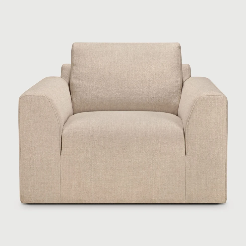 Fotel Ease Leche Fabric Ethnicraft