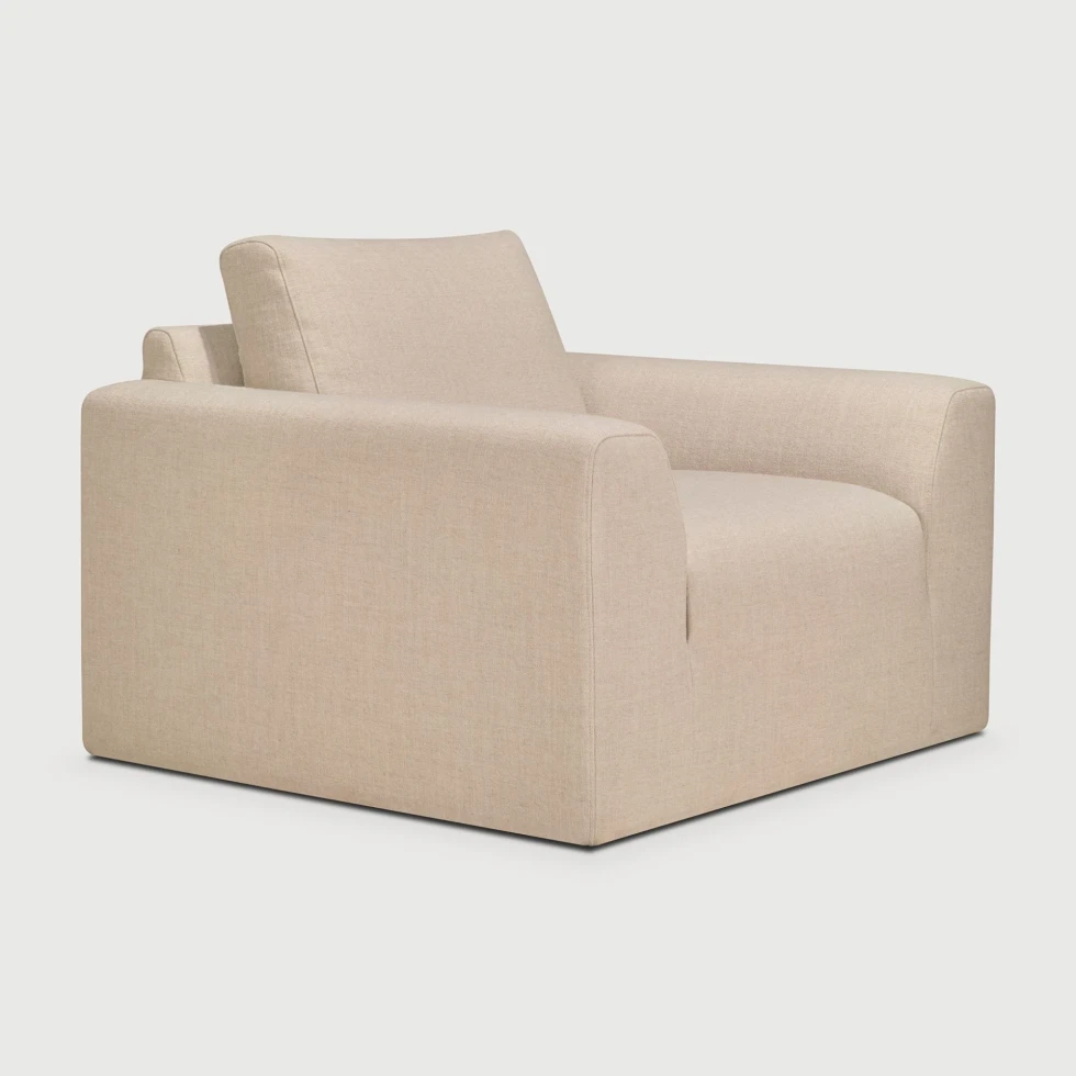 Fotel Ease Leche Fabric Ethnicraft