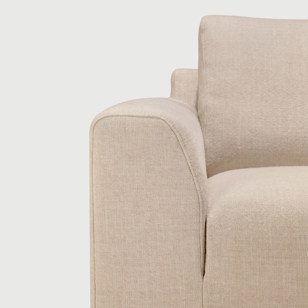 Fotel Ease Leche Fabric Ethnicraft