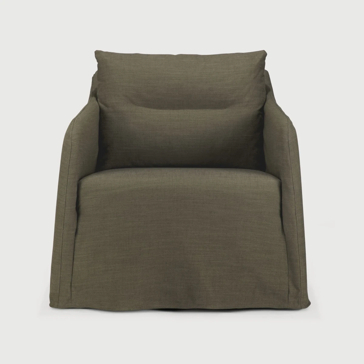 Fotel Weave Green Fabric Ethnicraft