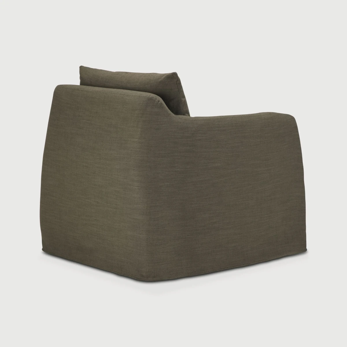 Fotel Weave Green Fabric Ethnicraft