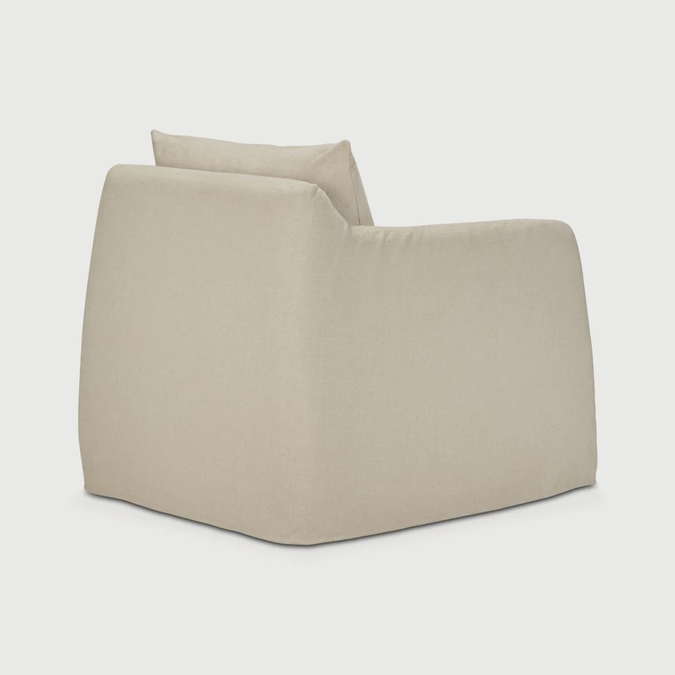 Fotel Weave Bone fabric Ethnicraft