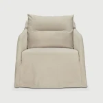 Fotel Weave Bone fabric Ethnicraft