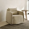 Fotel Weave Bone fabric Ethnicraft