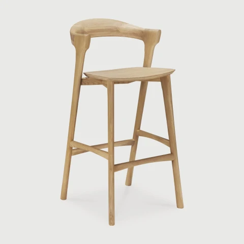 Krzesło barowe Bok 103 cm dębowe Ethnicraft