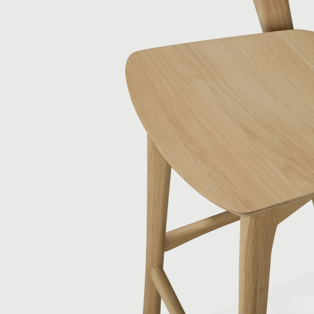 Krzesło barowe Bok 103 cm dębowe Ethnicraft