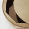 Stolik kawowy Roller Max 80cm dębowy Ethnicraft