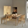 Stół Bok dębowy lakierowany 200x95cm Ethnicraft
