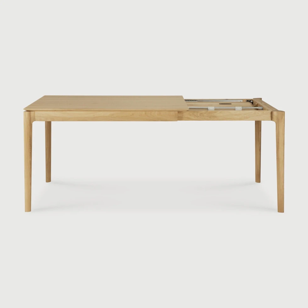 Stół rozkładany Bok dębowy lakierowany 120/180cm Ethnicraft