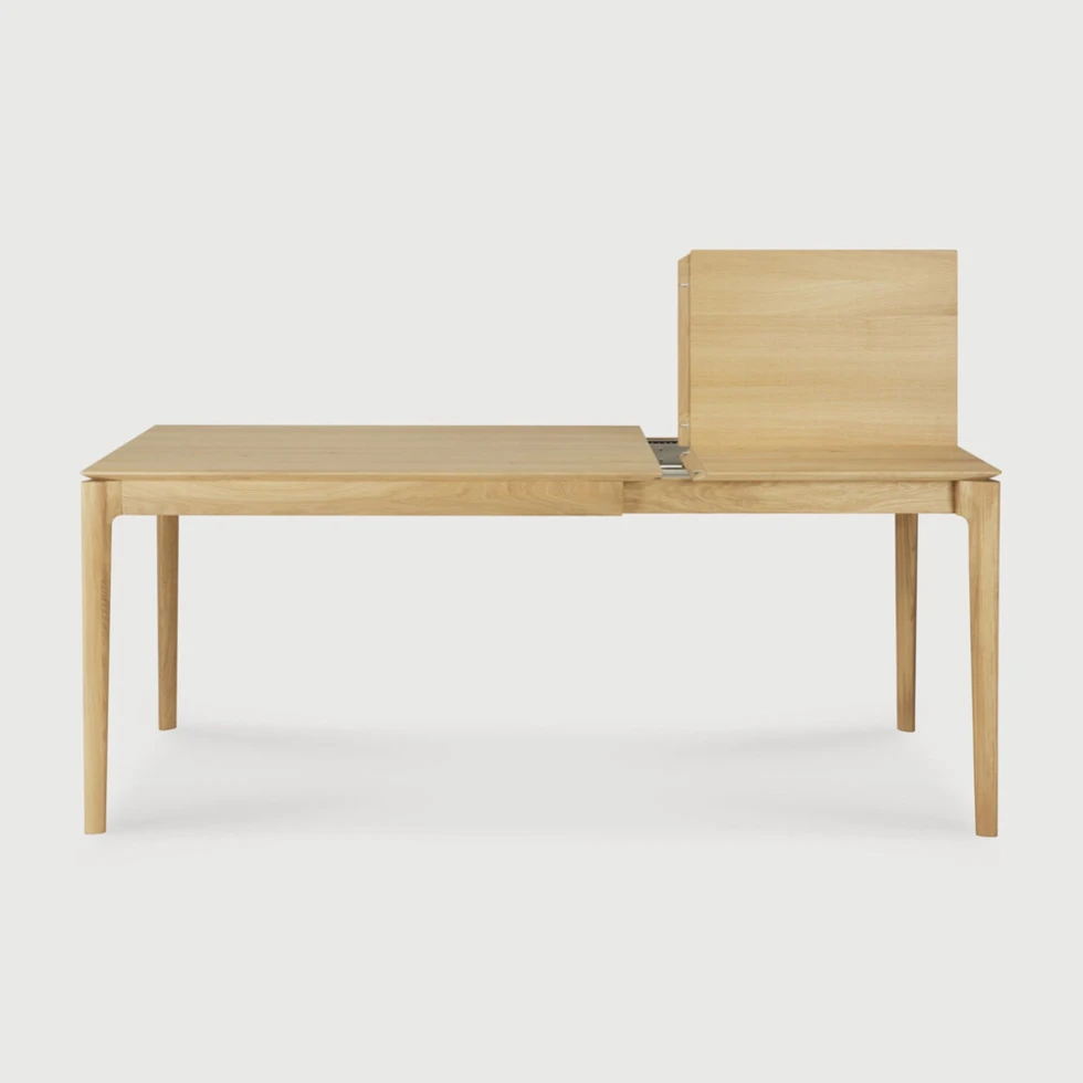 Stół rozkładany Bok dębowy lakierowany 120/180cm Ethnicraft