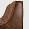 Fotel/Moduł jednoosobowy sofa N701 Chestnut Leather Ethnicraft