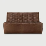 Sofa dwuosobowa N701 Chestnut Leather Ethnicraft