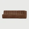 Sofa dwuosobowa N701 Chestnut Leather Ethnicraft