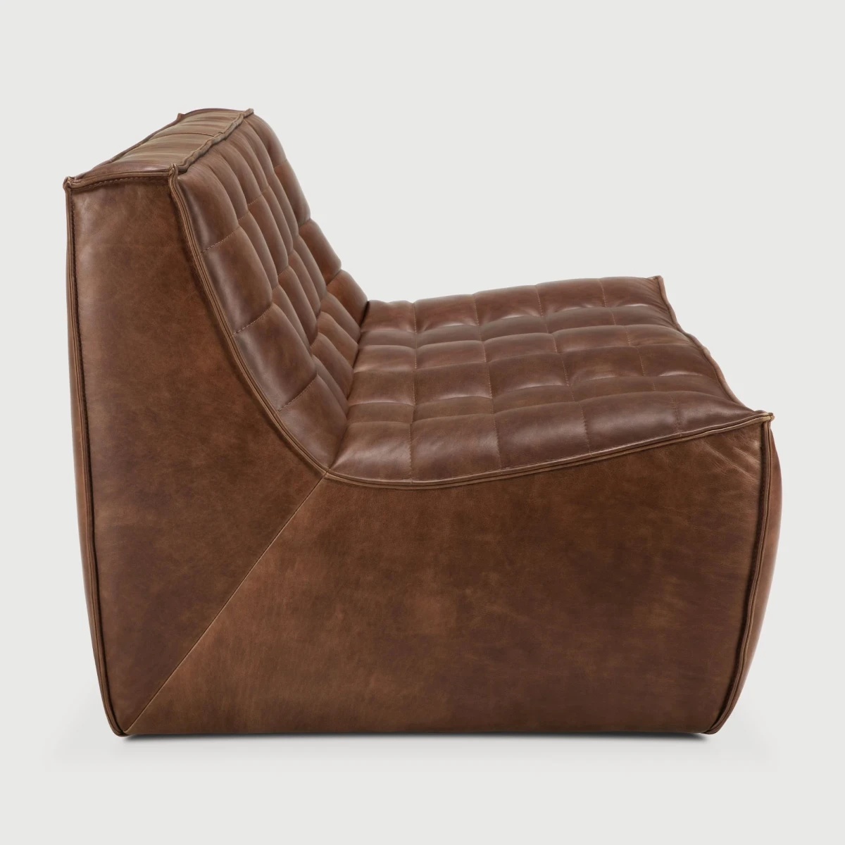Sofa dwuosobowa N701 Chestnut Leather Ethnicraft