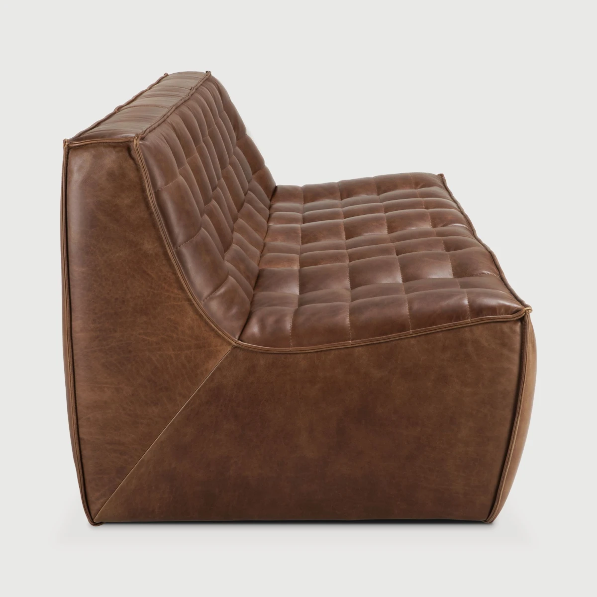 Sofa trzyosobowa N701 Chestnut Leather Ethnicraft
