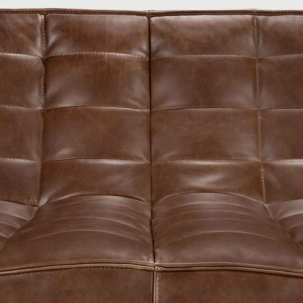 Sofa trzyosobowa N701 Chestnut Leather Ethnicraft