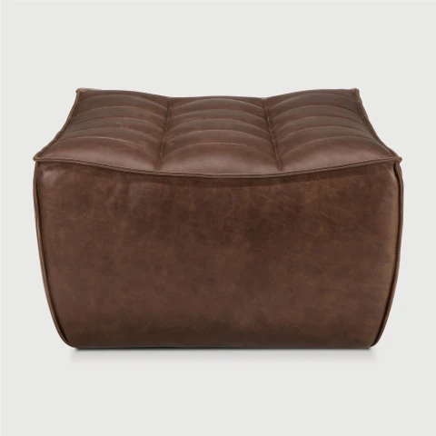 Podnóżek N701 Chestnut Leather Ethnicraft