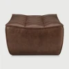 Podnóżek N701 Chestnut Leather Ethnicraft