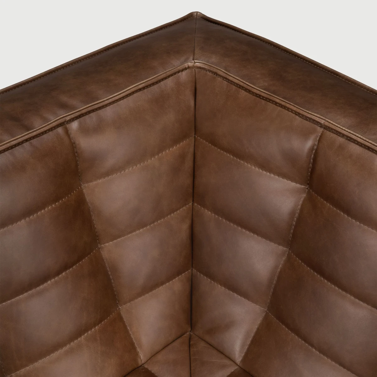 Moduł narożny sofa N701 Chestnut Leather Ethnicraft