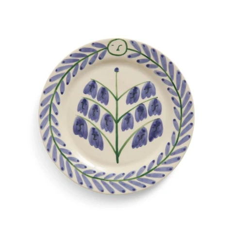 Talerz La Pittura Plate Bluebells HAY