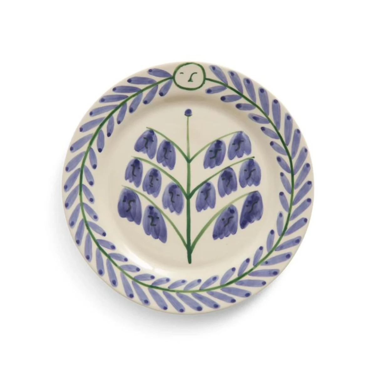 Talerz La Pittura Plate Bluebells HAY