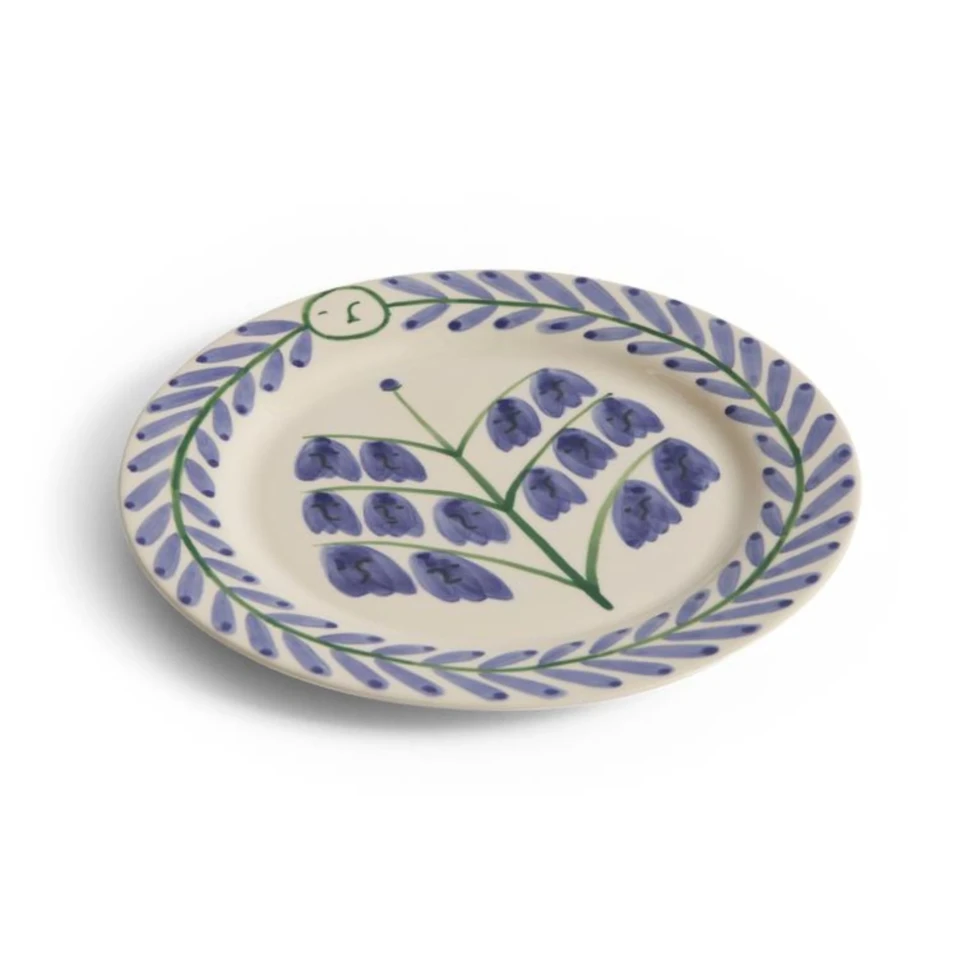 Talerz La Pittura Plate Bluebells HAY