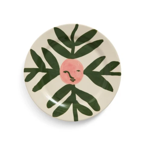 Talerz La Pittura Plate Blush Face Vine HAY