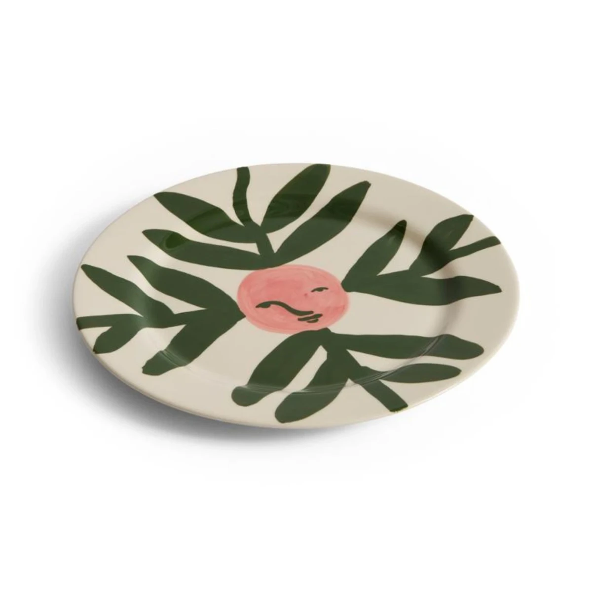 Talerz La Pittura Plate Blush Face Vine HAY
