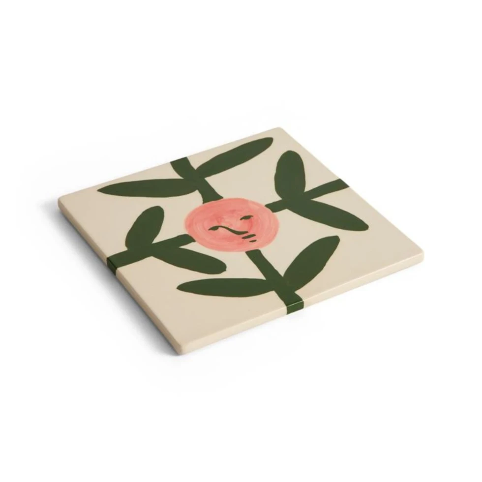 Podstawka ceramiczna La Pittura Trivet Blush Face Vine HAY