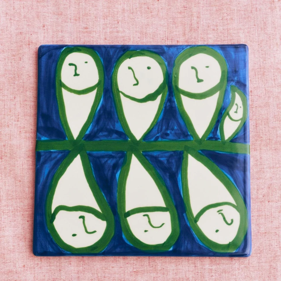 Kafelek La Pittura Trivet Peter's Plant HAY