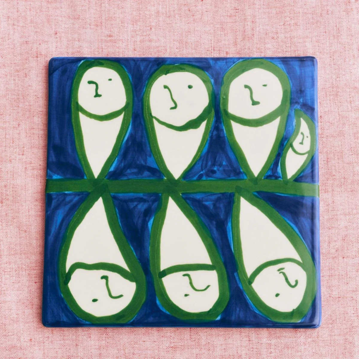 Kafelek La Pittura Trivet Peter's Plant HAY
