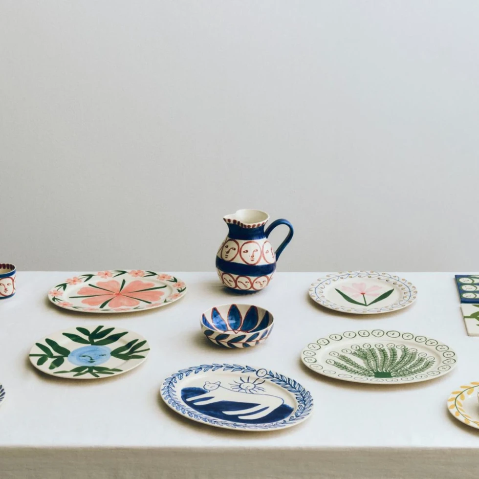 Podstawka ceramiczna La Pittura Trivet Peter's Plant HAY