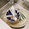Miska La Pittura Bowl Deep Blue Flower HAY