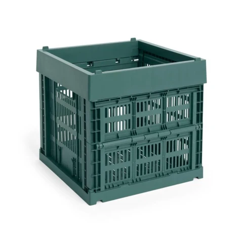Skrzynka Colour Crate Cube Dark Green HAY