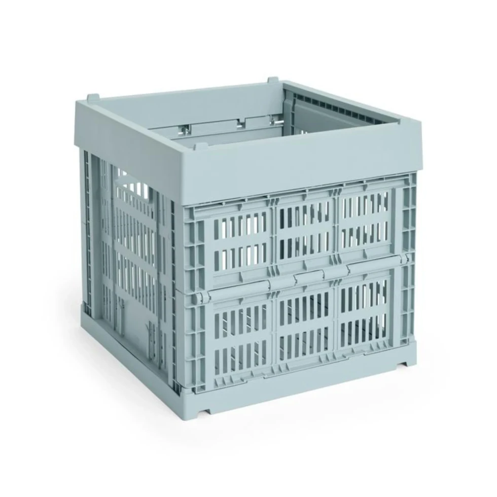 Skrzynka Colour Crate Cube Dusty Blue HAY