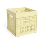 Skrzynka Colour Crate Cube  Light Yellow HAY