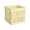 Skrzynka Colour Crate Cube  Light Yellow HAY